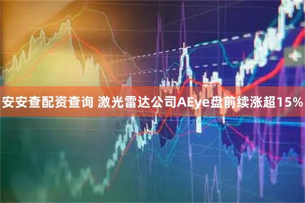 安安查配资查询 激光雷达公司AEye盘前续涨超15%